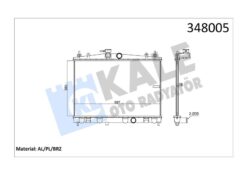Radyatör Al/pl/brz Cube-juke Mt - 214101FD0A-21410BA60A-21410EE000