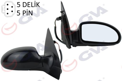 Dış Dikiz Aynası Elektrikli Isıtmalı Sag Focus I 98 04 Elektrikli Isıtmalı Konveks 5 Fiş Vm-319ehr - 98AB17682HS-1347095