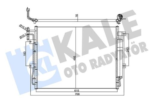 Klıma Radyatoru 306dt Dıscovery 4 L319 09 18 Range Rover Sport I L320 09 13 - LR015556-LR018405-JRB500270