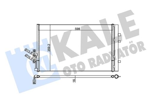 Klıma Radyatoru Bmw F25 F26 - 64539216143