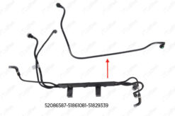 Yakıt Borusu Braket Hariç Euro 5 Doblo 1.3 D Multijet 10 - 51829339-51861081-52086587