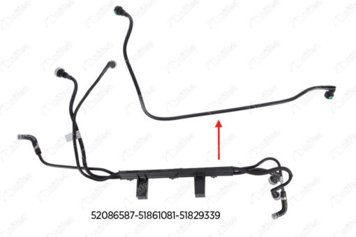 Yakıt Borusu Braket Hariç Euro 5 Doblo 1.3 D Multijet 10 - 51829339-51861081-52086587