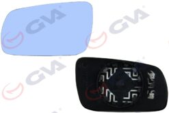 Ayna Camı Sol Golf Iv-bora-passat 98-03 Isıtmalı Konveks Mavi Cam Büyük Vm-188ghl - 1J1857521D