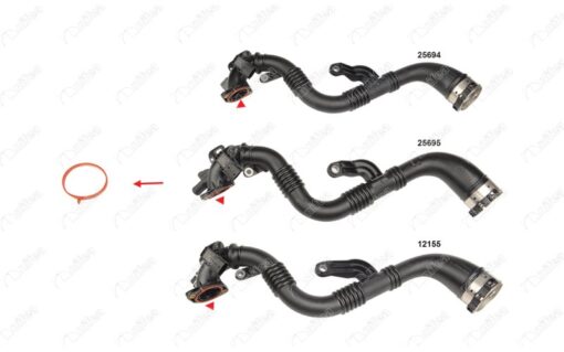 Turbo Borusu Contası Megane Iv Qashqaı Iı Grand Scenıc Iv 1.2 Tce - 144604EJ0B-144604407R-144608470R