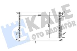 Klima Kondenseri Vectra C Al/al 688x668x16 - 13101839-1850076-1850079-24418362