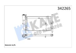 Radyatör Fıat Uno 70 İe Al-pl-brz - 46551218-7685063-7732211