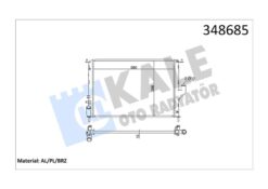 Motor Su Radyatörü Dacıa Logan 06 Sandero 08 Duster 10 1.4 1.5dci 1.6 Ac 585x408x22 - 8200735039-214100980R