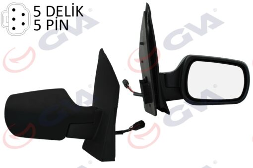 Dış Dikiz Aynası Sağ Fıesta 02 Elektrikli Isıtmalı Konveks 5 Fiş Vm-312ehr - 2S61-17682-BP-1148204-1222825