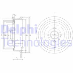Arka Fren Kampanası Combo B 1.2.1.4i.1.7d 94-01 Ascona A-b-c-kadett - 568056-568038-90135264-92014927