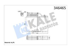 Kalorıfer Radyatoru Bmw E34 88 92 - 64111384725