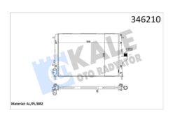 Radyatör Dacıa Duster 10 Logan 05 1.5 Dci Mek.şanz. / Ac Al/pl/brz - 214100598R-8200582026