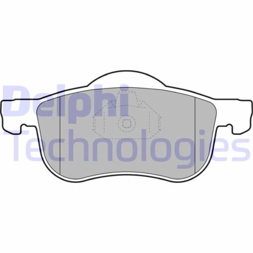 Ön Balata Volvo S60 00-10 S80 98-06 V70 97-07 Xc70 00-07 S70 97-00 - 8634921-8623861-31262503-WVA23072