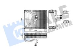 Evaporator Doblo 1.2-punto - 46722960-46770820