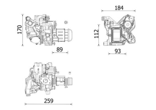 Egr Valfi C4-c5-jumper-jumpy-boxer-508-5008-308-3008-kuga Iı-mondeo-focus Iıı 2.0 Bluehdi-tdcı - 9821395680-J1DQ9U438AA