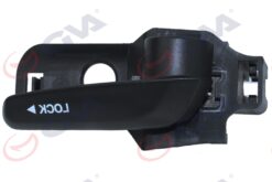 İç Açma Kolu Ön Sağ Siyah Desenli Doblo 06-10 - 735419645