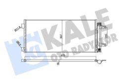 Klima Radyatörü Kondansatörü Opel Astra K 15 22 Al/pl/brz - 39131676-39011385-13475956