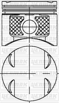 Motor Piston Segman Std Mgn Iı-clıo Iı-clıo Iıı-modus-scenıc Iı K4j 1.4 16v 79.50 - 7701476394-7701474903-7701474904