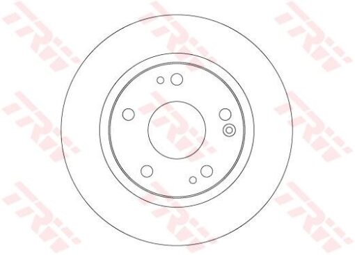 Arka Fren Diski Dolu Tip Honda Cıvıc 1.6l R16b2 Sedan Fc5 Kasa 16- / Cıvıc 1.5l L15b7 Fk7 Kasa 17- 260 Çap X 5 Bijon - Takım Disk Fiyatıdır - 42510TEAT01-42510TETH00-42510TBAA00
