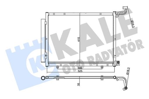 Klıma Radyatoru Fıesta 17 Courıer 17 Ecosport 17 1.5 Ecoblue 1.1 Cvt -1.5 Tdcı - H1BH19710BB-2113908