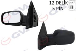 Dış Dikiz Aynası Sol Clıo 06 Elektrikli Isıtmalı Asferik 5 Fiş Vm-6136ehal - 7701061192