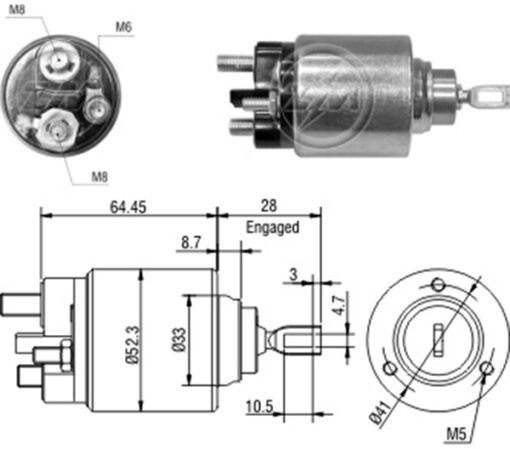 12v Ford Courıer-escort-eurolıne-ka-mondeo-nugget-scorpıo-tourneo-transıt Sbo-0371 - SBO-0371