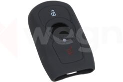 Kontak Anahtar Kumanda Koruyucu Kılıf Silikon 3 Tuş Siyah Opel Astra K - AKSESUAR