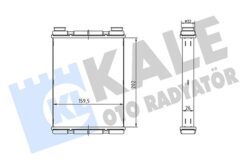 Kalorifer Radyatörü Nıssan Juke 1.5l K9k F15 10- 1.6l Hr16de F15 10- 1.2l Hra2ddt Dıg-t F15 14- 1 .6l Mr16ddt Dıg-t F15 10- - Aleminyum - 271401KA0A-271401KA0B