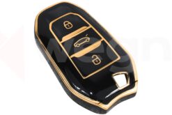 Kontak Anahtar Kumanda Koruyucu Kılıf Tpu Silikon Siyah Cıtroen C5 Aırcross-c3-c4-c-elysee - AKSESUAR