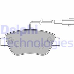 Ön Balata Nemo 1.3 Hdi 75 09 Bıpper 1.3 Hdi 75 10 Bıpper Tepee 1.3 Hdi 10 Fıorıno 1.4 1.3d 09 Çift Fişli - 4254.C8-77365651-77364874