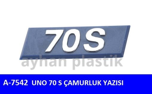 Arka Yazı 70 S Uno - 7704279