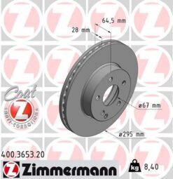 Fren Dıskı On Mercedes W204 S204 C204 W212 S212 A207 R172 - A2124211312
