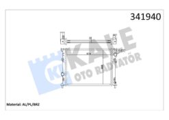 Radyatör Chrysler Chrysler 300c-chrysler 300c Touring Al-pl-brz - 5170742AA-68050131AA-68050126AA