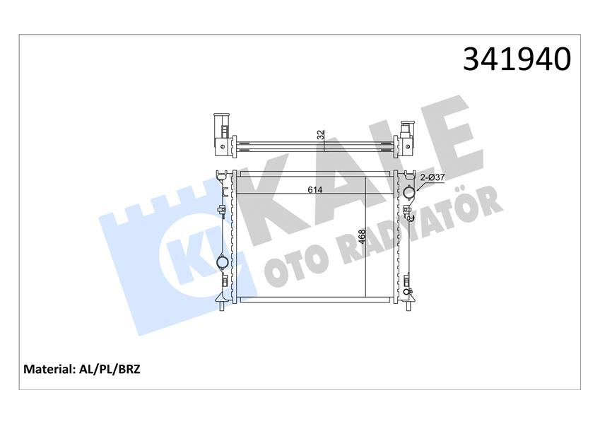 Radyatör Chrysler Chrysler 300c-chrysler 300c Touring Al-pl-brz - 5170742AA-68050131AA-68050126AA 1 Radyatör Chrysler Chrysler 300c-chrysler 300c Touring Al-pl-brz - 5170742AA-68050131AA-68050126AA