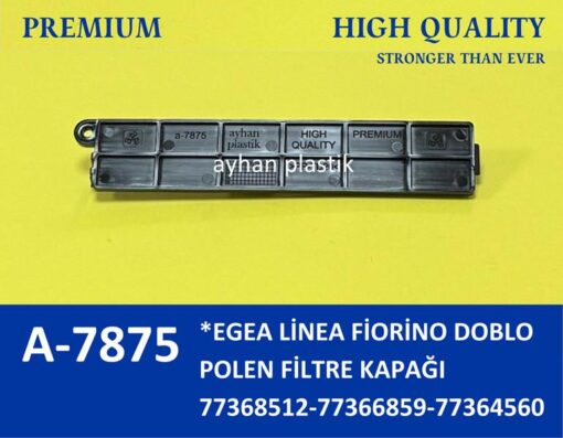 Polen Filtre Kapağı Fıat Fıorıno-lınea-doblo Iıı-cıtroen Nemo-peugeout Bıpper - 77368512-77366859-77364560