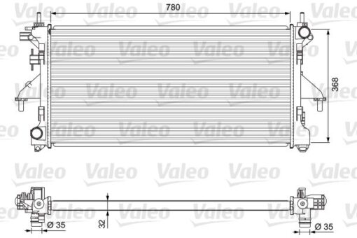 Radyatör Ducato-boxer-jumper 2.2 Hdi 06 Klimasız Klimalı Mek Otom. - 1349196080-1330.Q2-1340359080