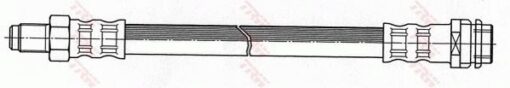 Fren Hortumu Arka Mercedes W202 W203 C208 C209 W210 R129 R170 W140 B901 B905 - A2104280035