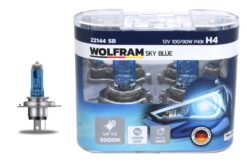 Ampul 12v H4 100/90 P43t Sky Blue Beyaz Işık