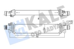 İntercooler Al/pl/brz Chevrolet Trax-opel Mokka-vauxhall Mokka - 1302263-95026333