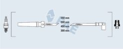Buji Kablo Takımı Seti Chevrolet Lacettı 1.4-1.6 16v-nubıra 1.6 1.4 16v Dohc - 96450249-96497773-96211948