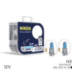 Nıken 12v H3 55w Beyaz Işık Ampul Pk22s 5000k - UNIVERSAL