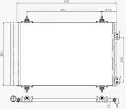Klima Kondenseri Berlıngo-partner-307-308-508-5008-3008-c4-ds4-ds5 1.4-1.6-2.0 Hdı-vtı - 6455.CX-6455.GH-6455.GL-6455.HK
