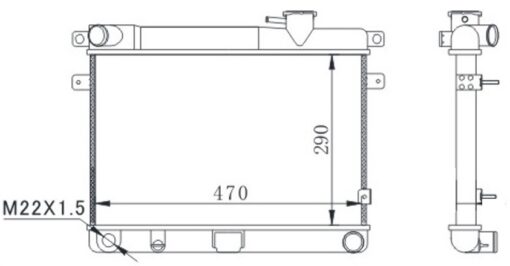 Radyatör M131 Em-ym 470x292x34 3 Sıra Süper - 850080770-5953475-85005296
