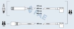 Buji Kablo Takımı Seti Astra F-vectra A-ascona C-kadett E 1.6i C16nz - 90297423-90297570-90350556-1612545