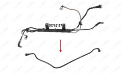 Yakıt Borusu Fıat Lınea 1.3 Multıjet Braket Hariç - 51762137