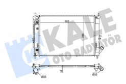Radyatör Al/pl/brz Elentra-kıa Cerato-cerato Koup - 253103X600-253103X650