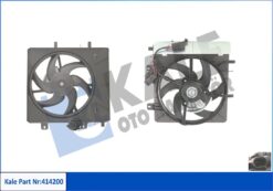 Fan Motoru Davlumbazlı P207 06 > P1007 05 > C2 03 > C3 02 > 1.4-1.4 16v-1.6 16v 250w-335mm - 1253.C6-1253.E9-1253.H3