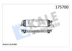 Turbo Radyatörü Intercooler Albea 03>1.3jtd 457x116x40 Al Al Sistem - 51718679