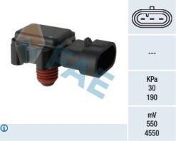 Map Sensörü Basınç Sensörü Astra G-combo C-corsa C 1.7 Dtı 16v 00 Y17dt-dtl Dizel - 98131026-1247049-97180655-16235939
