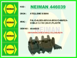 Ateşleme Bobını Palıo-albea-brava-bravo-marea-doblo 1.6 16v 96-01 - 46446039