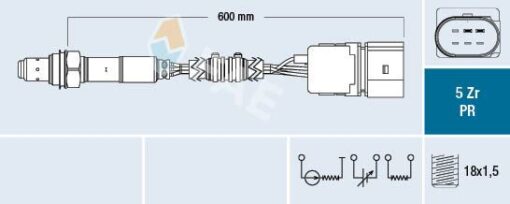Oksıjen Sensoru Cordoba-ıbıza-fabıa-polo 1.4 16v 11/03 - 036906262G